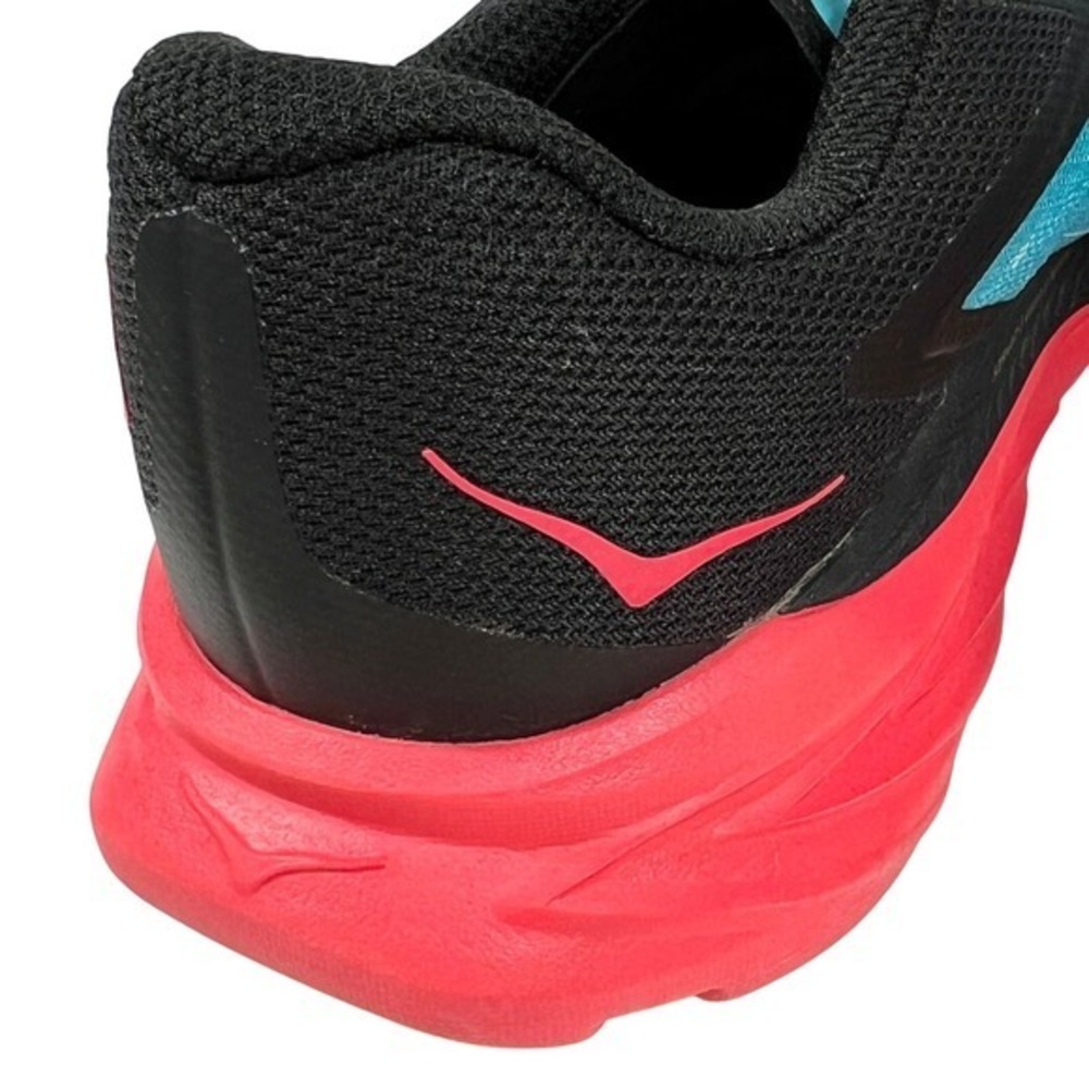 Hoka One Zinal Trail Running Shoe Women's 10.5 B Black/Blue/Pink/Solpink Sneaker - Picture 13 of 16